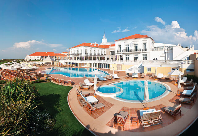 Außenansicht des Praia d'el Rey Marriott Golf & Beach Resort, Portugal