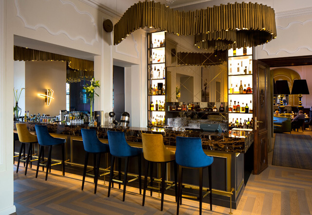 Bar im Schloss Hotel Fleesensee